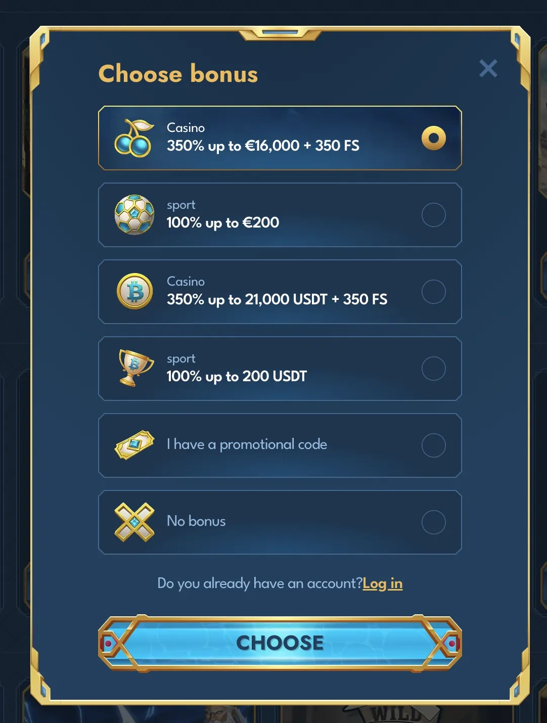 casea casino login after registration